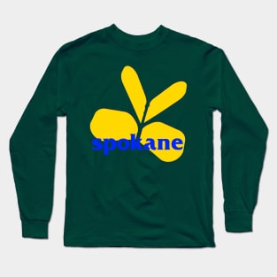 Spokane - butterfly 2 Long Sleeve T-Shirt